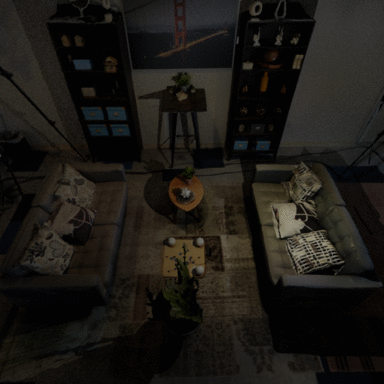 Moving light NeRF — dynamic lighting capture