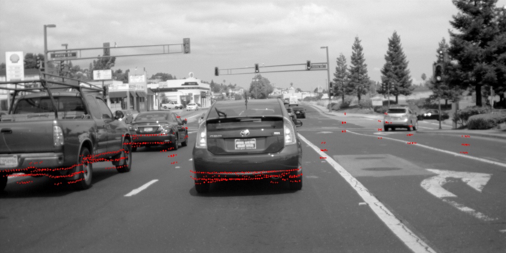 Valeo LiDAR point cloud stream